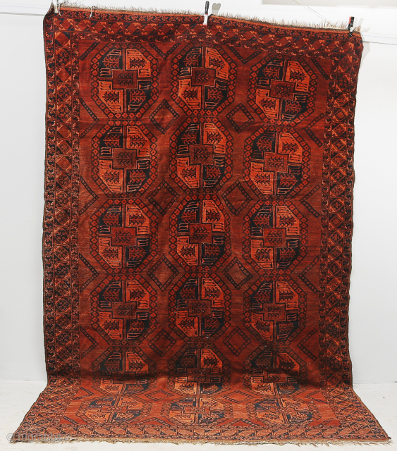 Large Ersari size 8' x 12'8".                           