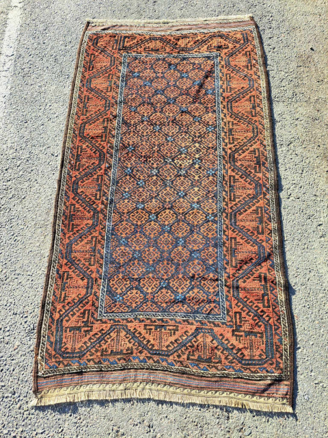 Subtle Baluch, size 223 x 116 cm.                          