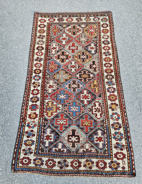Karabagh size 7' x 4' in excellent condition.                         