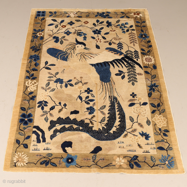 Beijing rug with unique design. 220 x 155 cm.                        