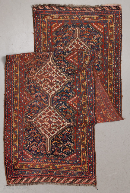 Gashgai runner, 3'4" x 12'5".                            