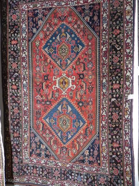 qashgai Antique rug 19th century size 255x160                          