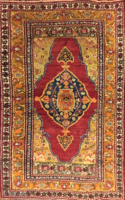 antique turkish Bergama rug good condition  270x154 C.M                        