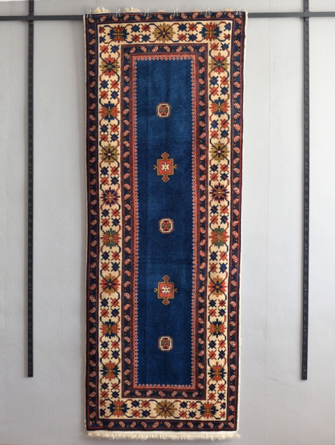 Caucasian Rug Talish Kuba Shirvan Runner carpet 3’3” x 8’7″ / 98x262cm. 
Excellent condition.                   