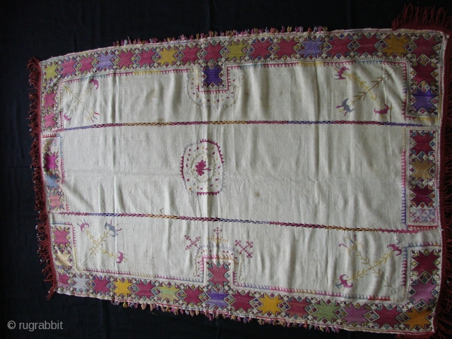 Turkish embroidery.
Early 20th.                              