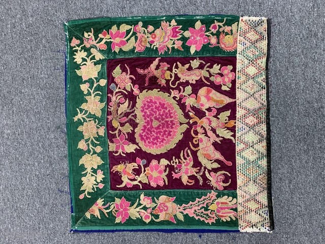 Antıque chına textile 
Size:53x56                             