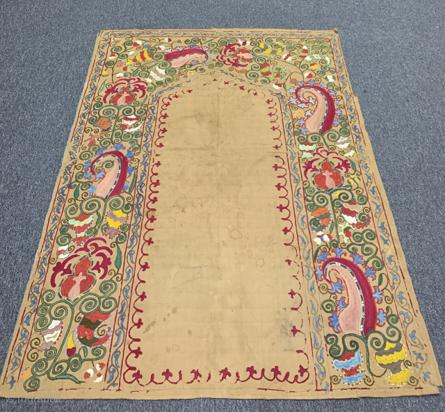 Antıque Özbekistan textile 1870s
Size:130x100 cm                            