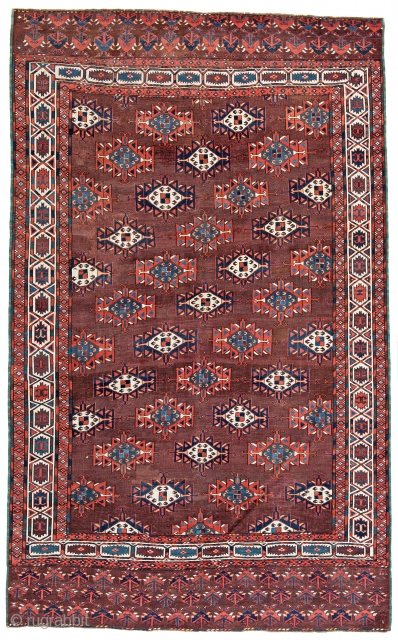 Lot 51, Abdal Main Carpet, 299 x 185 cm (9ft. 10in. x 6ft. 1in.), starting bid: 4400, Auction on April 7, 5pm, https://www.liveauctioneers.com/item/60930687_abdal-main-carpet          