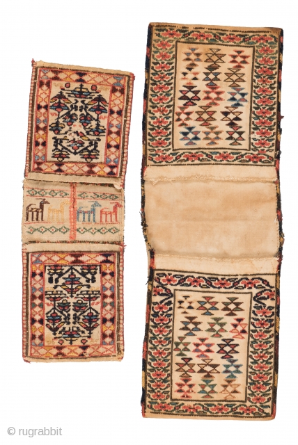 Lot 3, Two Gashgai kilim bags, start price: € 600, Auction April 30th 3pm, http://www.liveauctioneers.com/auctioneers/LOT44821868.html
                  