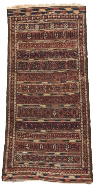 Lot 60, Baluch kilim, start price: € 340, Auction 30th April 3pm, http://www.liveauctioneers.com/auctioneers/LOT44821925.html                    