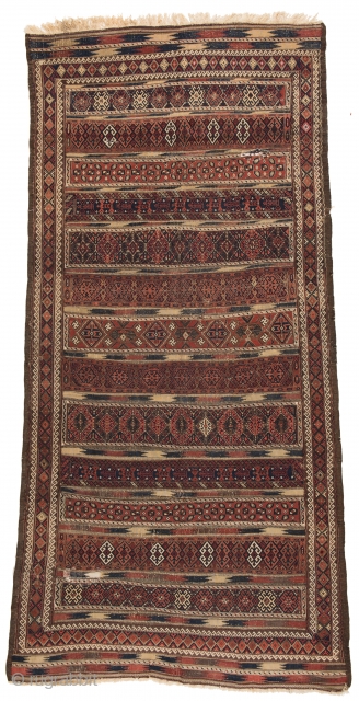 Lot 60, Baluch kilim, start price: € 340, Auction 30th April 3pm, http://www.liveauctioneers.com/auctioneers/LOT44821925.html                    