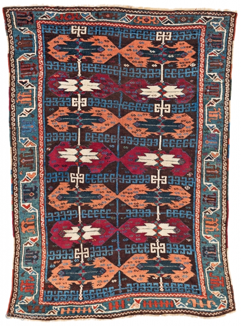 Lot 8, Kagizman, 178x126cm, Turkey 19th century, starting bid Euro 3.000, Auction June 18, 5pm, https://www.liveauctioneers.com/item/62389119_kagizman
                 