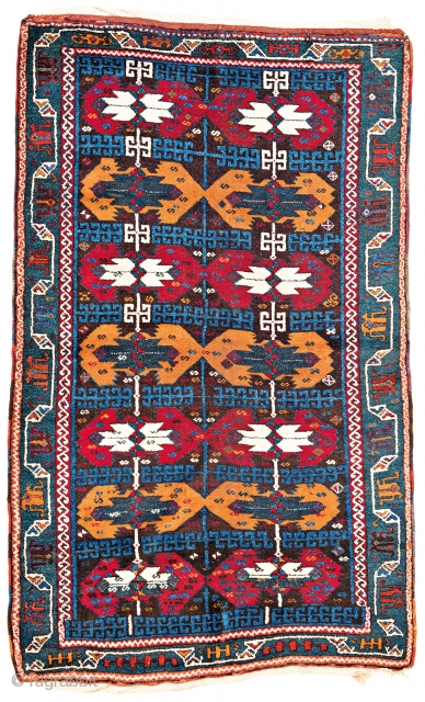 Lot 145, Kagizman, starting bid € 3000, Auction October 14 5pm, https://www.liveauctioneers.com/catalog/109605_fine-antique-oriental-rugs-viii/?count=all
                     