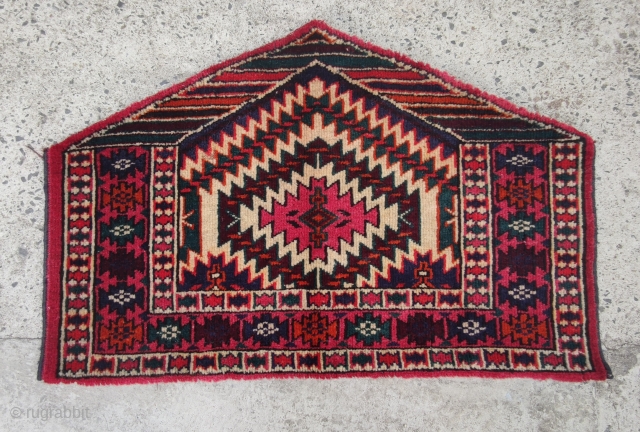 Antique Türkmen asmalyk size:60x38 cm                            
