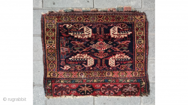 Persian Lori bag face, late 19th century
67x56cm                          