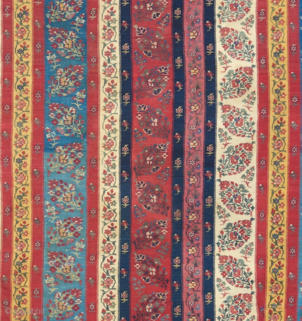 Circa 1800 Kashmir shawl (detail pic)  with incredible color. Ask for more pics. 

Please visit our website for more collectible woven art : www.bbolour.com        