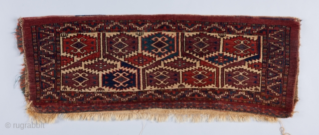 A lovely and unusual Kizil Ayak torba. 3'4" x 1'3". Email me at noah@bbolour.com.                   