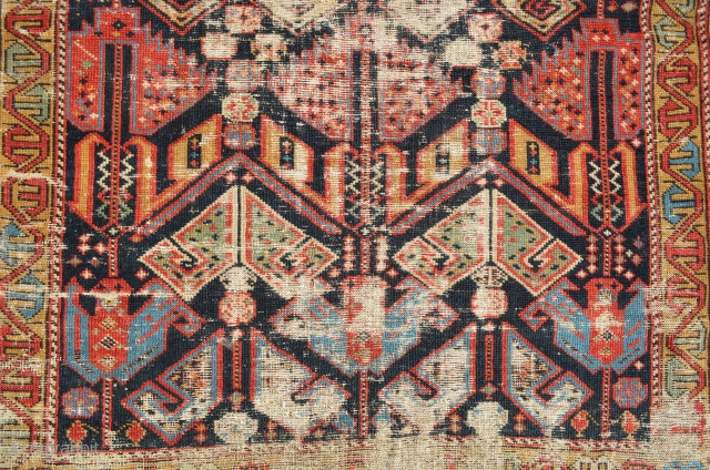 Cool Caucasian rug.  4'9" x 3'9"                          