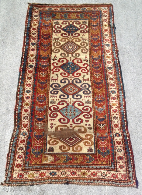 Caucasian. 19th century.

8'x 3'10".                             