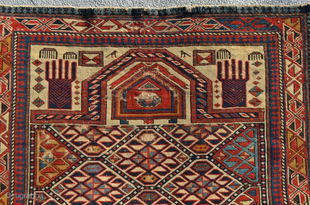 Shirvan. 19th century.

4'4" x 3'2".                            