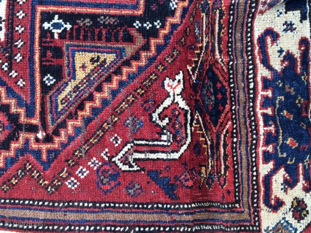 SW Persian Mid 19th century
1.45x2.50 Very rare                          
