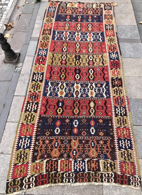 Antique Aksaray Kilim 
Size 365x148 cm                           