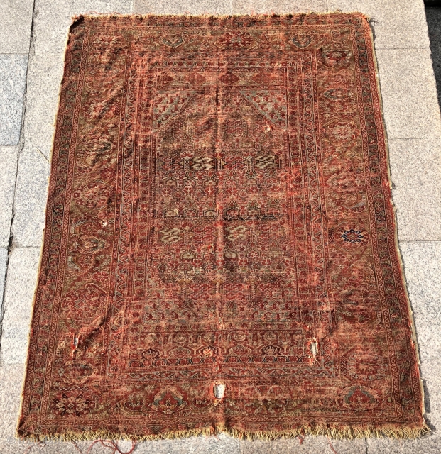 Antique Ghordes rug, mid 18th, Size 120x160 cm                         