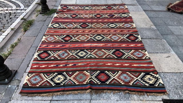 Antique Shirvan Kilim                              