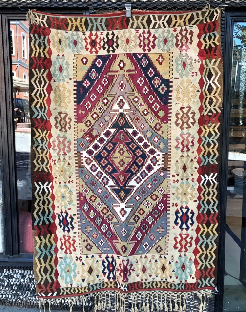 Antique Kirsehir Kilim Size 130x190 cm                           