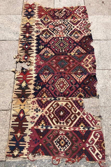 Antique Reyhanlı Kilim
Size 175x80 cm                            