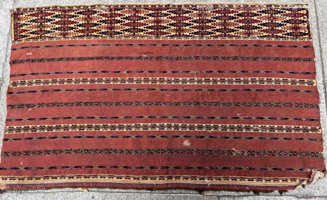 Antique Ak Torba Circa 1880 
Size 120x70 cm 
Please feel free to ask questions                   