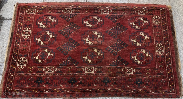 Antique Turkmen Chuval 
Size 90x150 cm                           