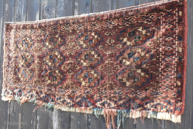 Turkoman Tekke Torba circa 1900 cood condition Size: 82x33cm                        