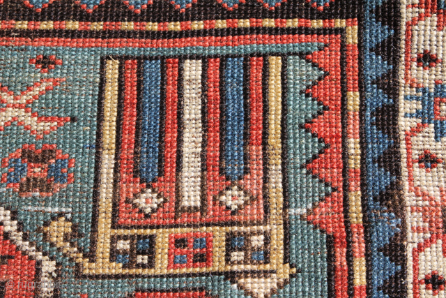 Chondsoresk 19 Thcentury sevral ligh-qulity, professionally executed restorations,a
comparable specimen,and carpet book by Doris Eder: Band 1: Kaukasische Teppiche
Page 138 Number 79 The carpet was gently washed by hand, The carpet ...