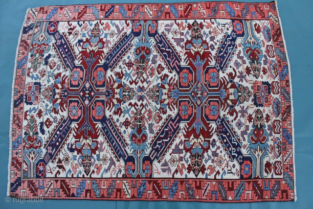  

Antique Caucasian Kuba Seichur rug late 19th century, good condition
Size: 150x110cm                     