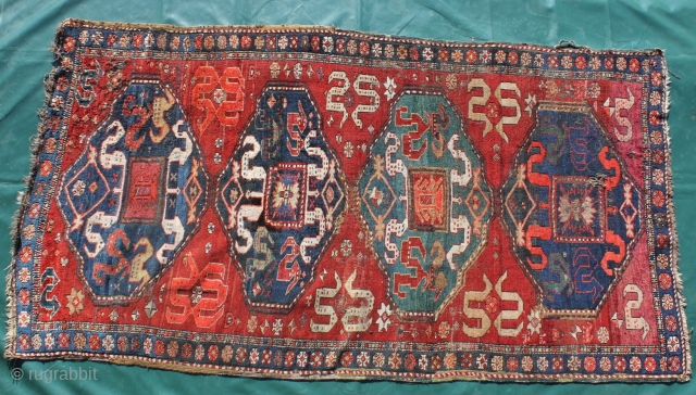 Cloud band Kasak, First half of the 19th century With signs of age and wear,see pictures

Size: 247x132cm                