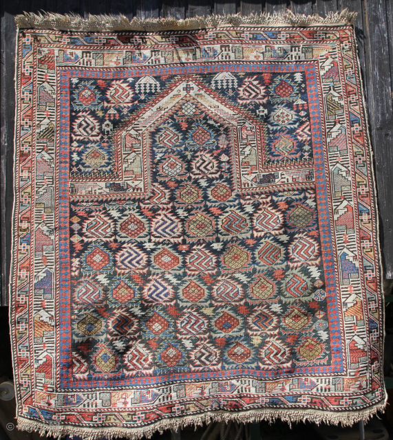 Marasali Caucasus around 1880 Age-appropitate speech, very good condition, no restored
area, All original parts preserved.
Size: 130x125cm
Price: 1900€ + Post