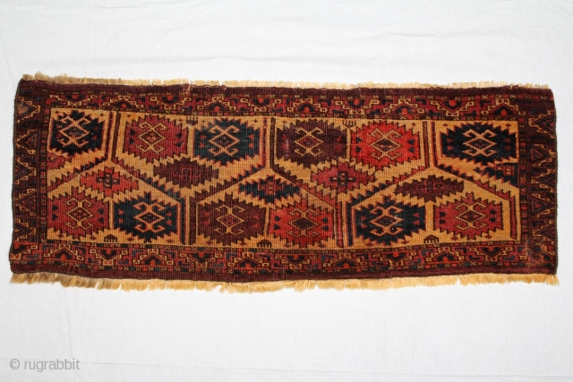 Turman-Jomud Djoval about 1900, size: 1,10 x 0,38 m, wool on wool, condition good                   