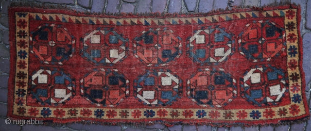 Rare torba with güls, Central Asia, probably Uzbek, 103 x 39 cm.                     