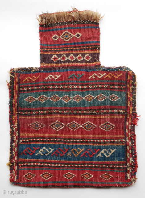 Salt bag, probably Veramin, namakdan with nice colors and backside, light, weight 580 gr. 56 x 40 cm. please use contactform on www.beamol.nl