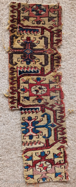 Ladik border fragment, likely 18th century                           