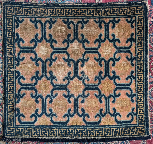 Geometric Ningxia seating square, 18th century                           