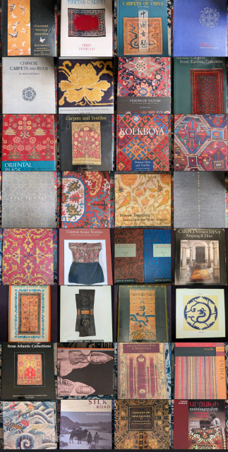 Various Rug and Textile Books, titles include...
Burns, The Caucusus: Traditional Weaving
Daniel Walker, Flowers Underfoot
Vahram Tatikyan, Ancestral Carpets of Karabagh
Hali Publications, Stars of the Caucusus
THREADS OF IMAGINATION Central Asian ...