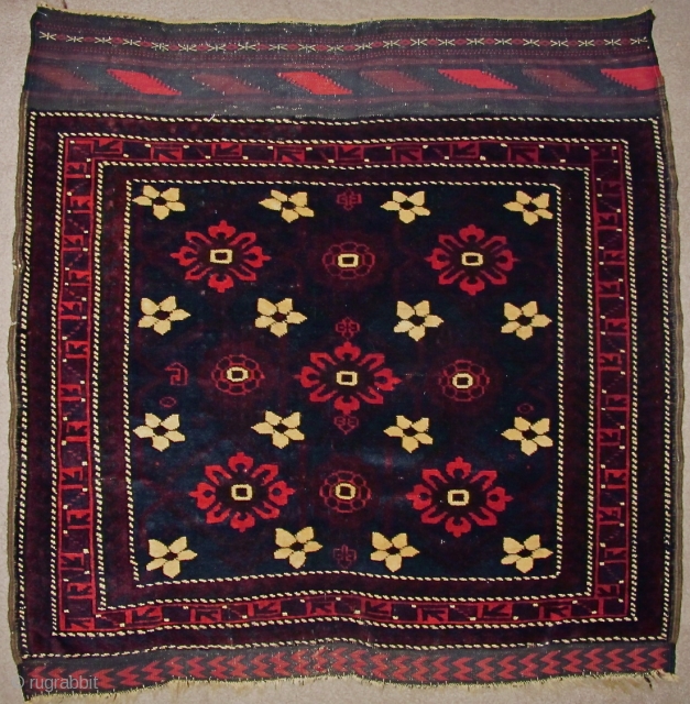 Baluch Minakhani Bagface, just about perfect condition.                          