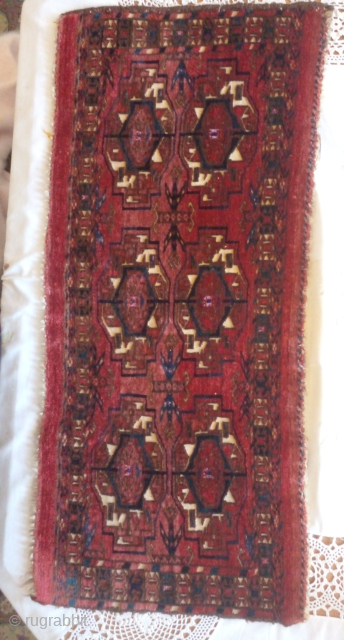 Teke msfrash, 32 x 71cm, first half 19th, excellent condition, very finely knotted, little silk                  