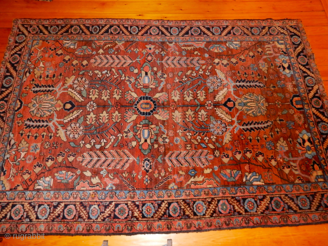 FULL PILE , 6 + X 8 + FT SIZE,  LOVELY SOFT DYES 
A BEAUTIFUL EXAMPLE FROM BOYLSTON ASSOCIATES ANTIQUE CAUCASIAN RUGS.COM          