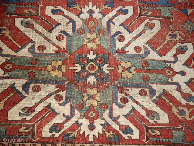 I WANT TO SELL THIS KAZAK - LARGE WITH 3 NICE MEDALLIONS -166 CM X 250 CM - ALL NATURAL DYES 
ONLY $1200  USD        