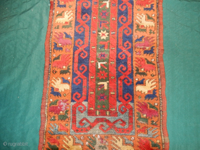 NOW ON EBAY " ANTIQUE CAUCASIAN ANATOLIAN YASTIK"                         