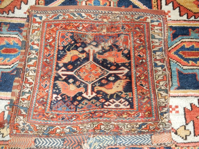 SOUTH PERSIAN COMPLETE KHORJIN - CLASSIC EXAMPLE WITH WEAR AS SHOWN- CHEAP!                     