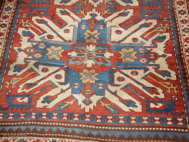 EAGLE KAZAK THAT HAS NEARLY FULL PILE AND 5 X 8 FT SIZE                    